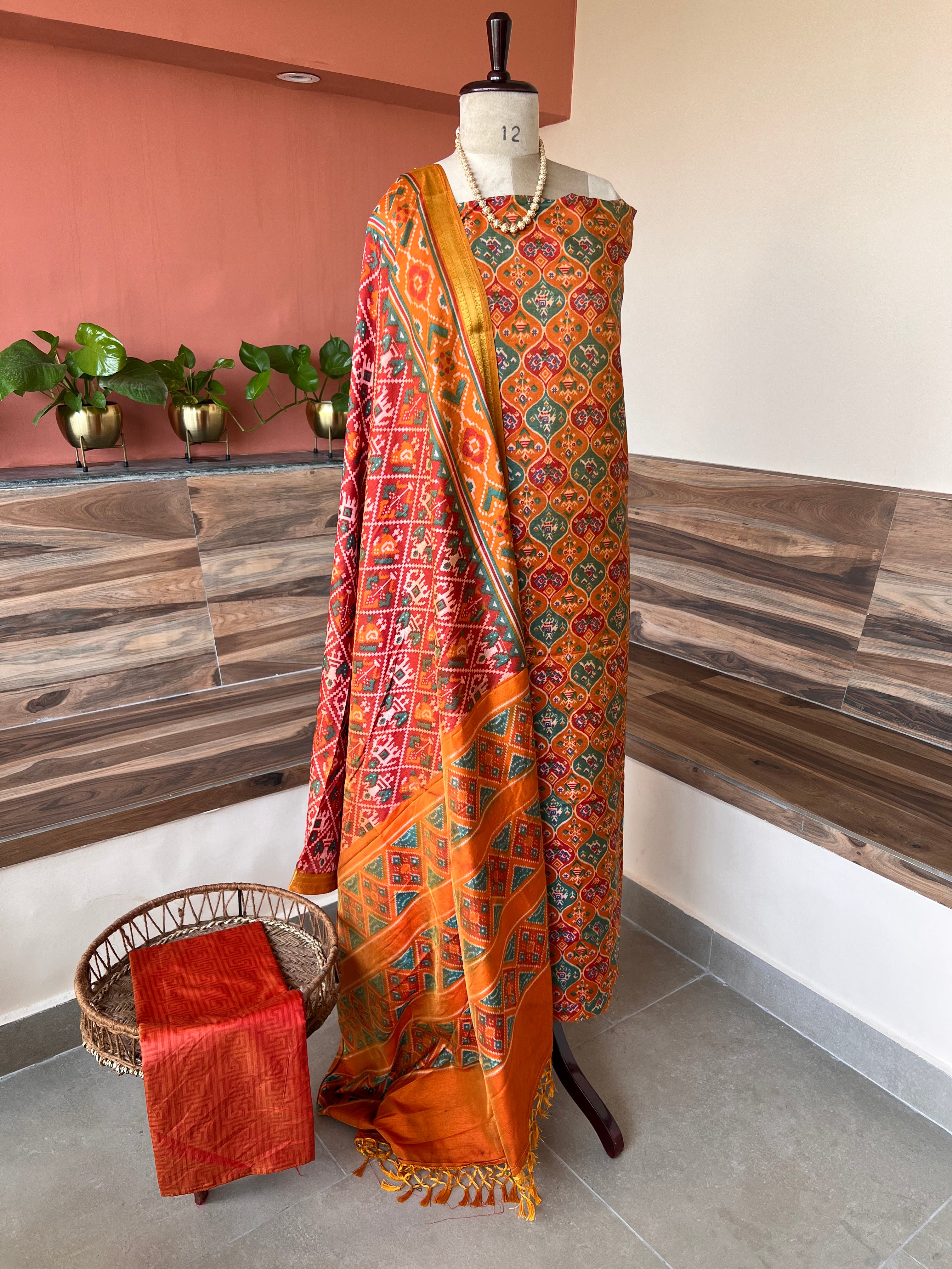 Patan Lehar 3 Piece Set