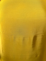 Mustard gold Banarsi Crepe khadi geogertte