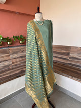 Banarsi Crepe khadi geogertte