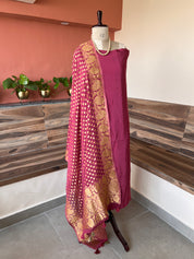 Banarsi Crepe khadi geogertte