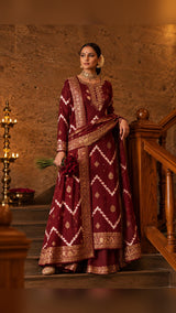 Dola Silk tie dye 2 piece suit set