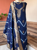 Dola Silk tie dye 2 piece suit set