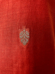 Banarsi zari woven boti with bandhej dupatta