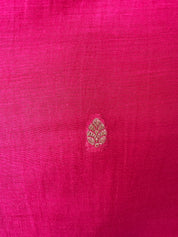 Banarsi zari woven boti with bandhej dupatta