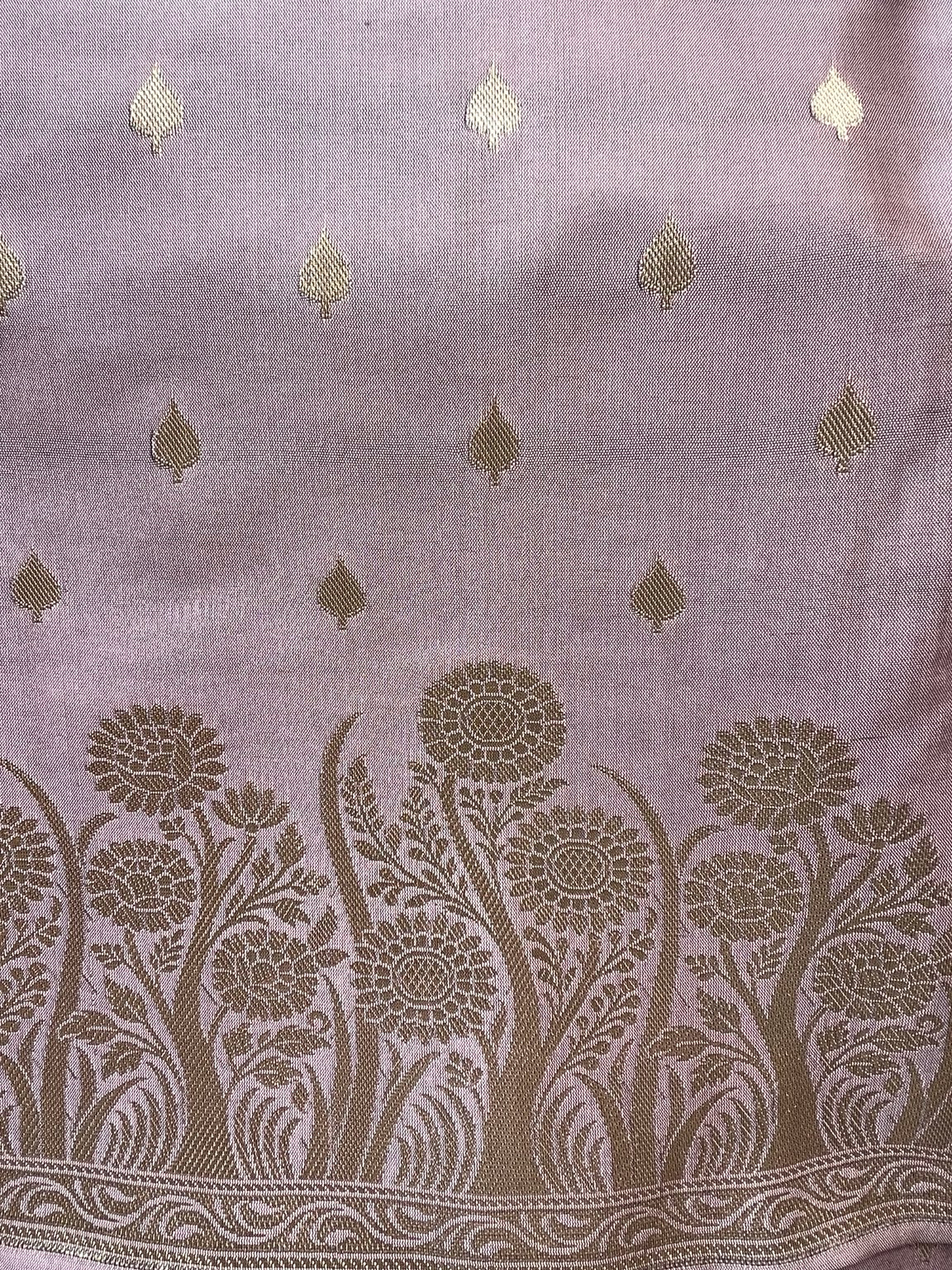 Banarasi Silk Zari Weaved Suit