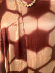 Modal Silk Clamp dyed 3 piecesuit set