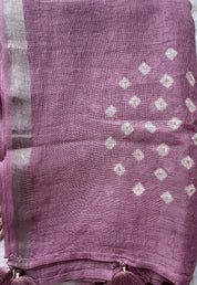 Pure Linen chikankari embroidered suit
