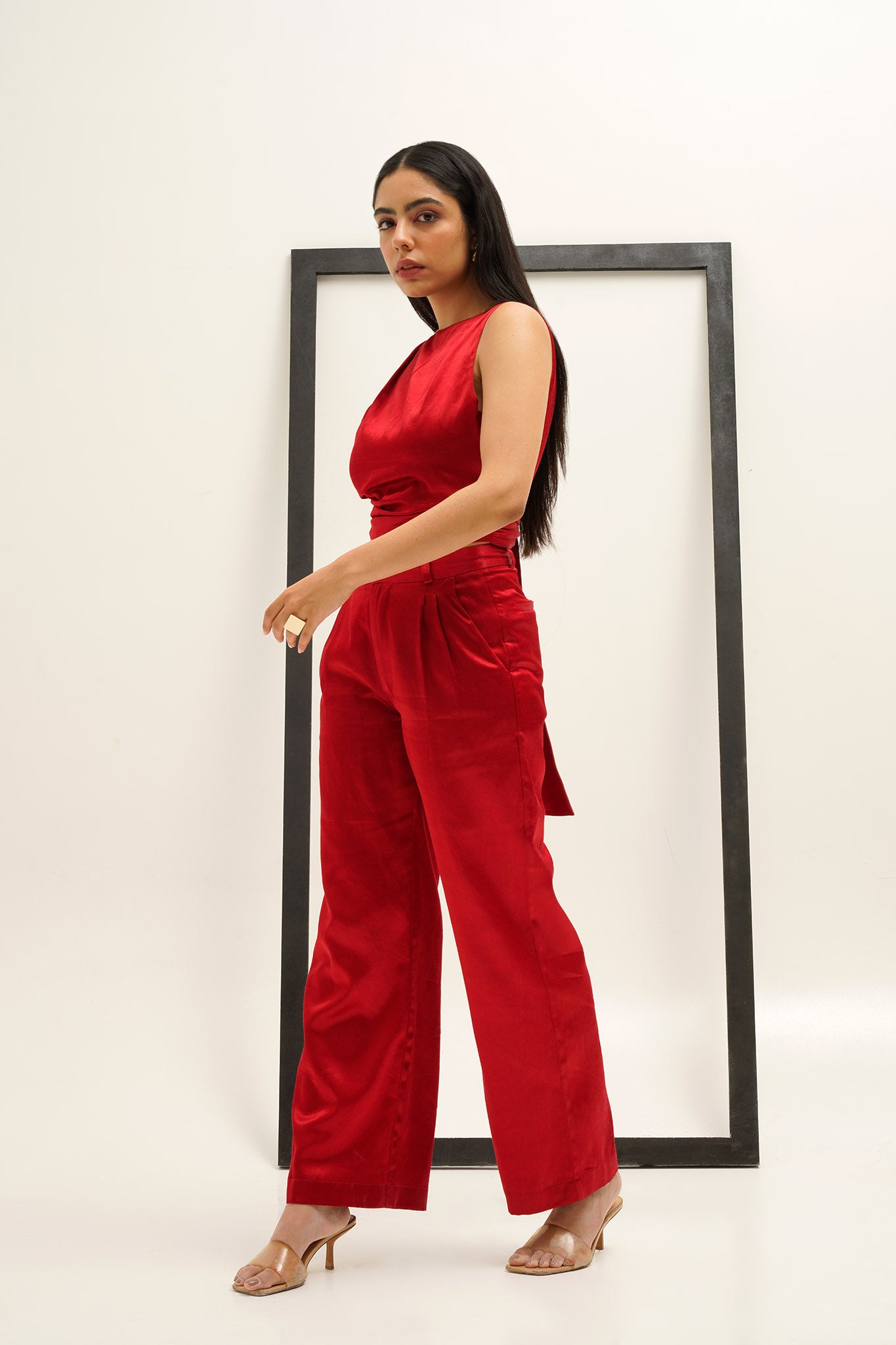 Embrasé Red Co-ord Set