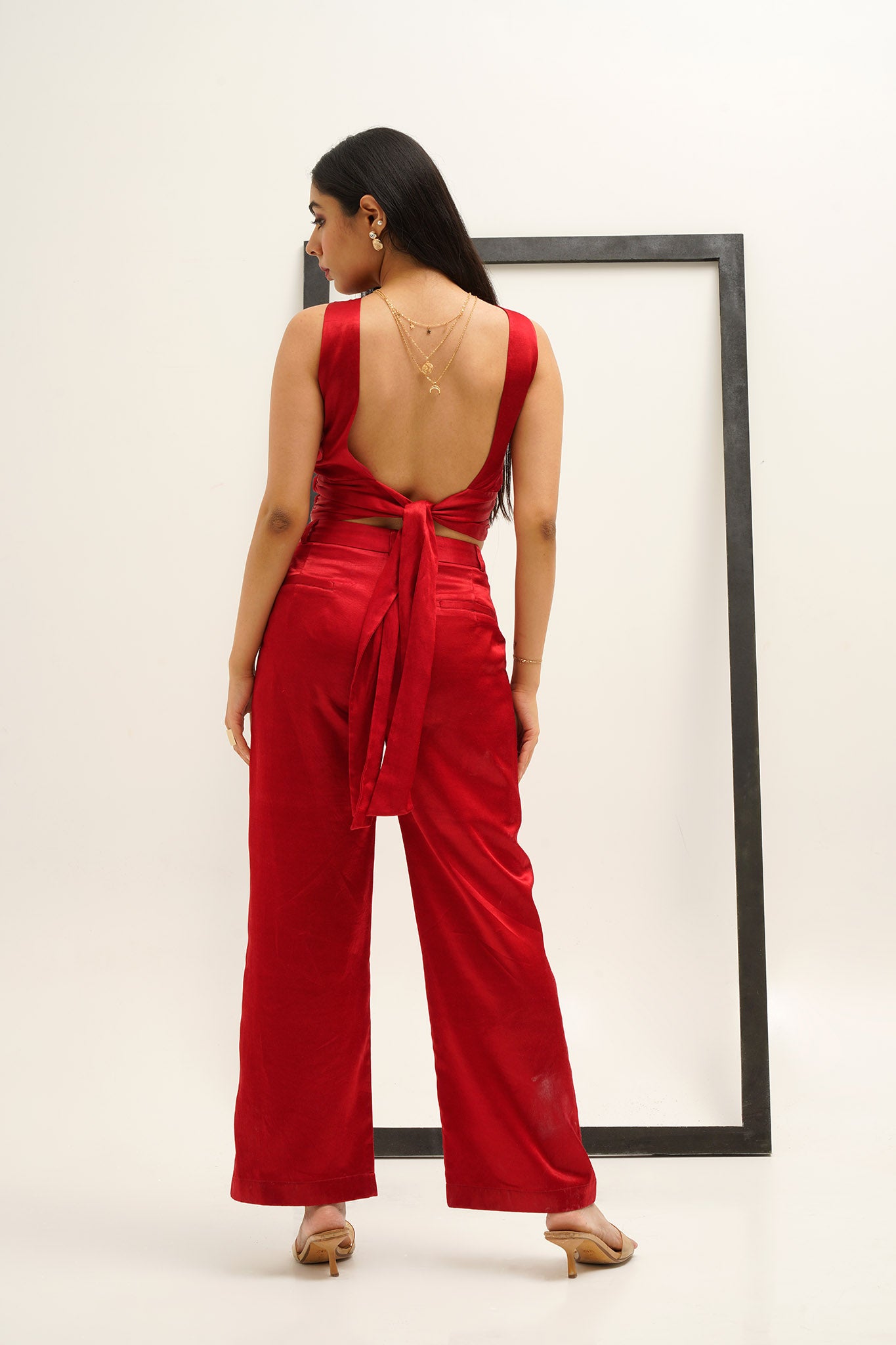 Embrasé Red Co-ord Set