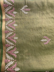 Banarasi Silk Embroidered Zari Weaved Suit