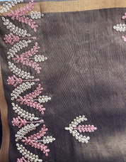 Banarasi Silk Embroidered Zari Weaved Suit