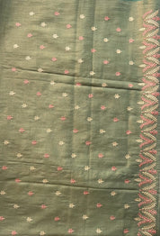 Banarasi Silk Embroidered Zari Weaved Suit