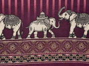 Pure Linen Handblock Ajrakh Printed Suit Set