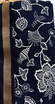Maheshwari Silk Ikat Printed Suit Set