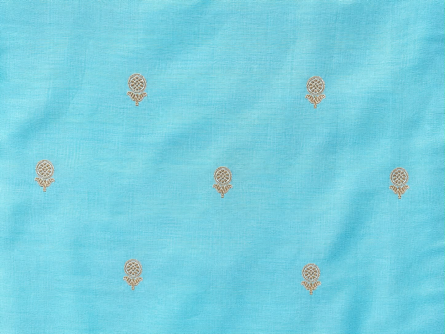 Banarasi Chanderi Silk Zari Weaved Booti Suit Set