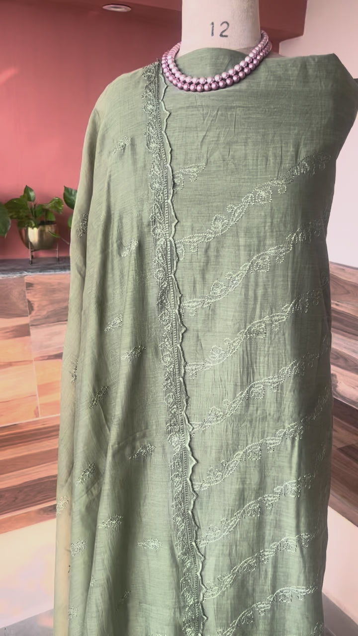 Banarsi Crepe khadi geogertte