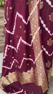 Dola Silk tie dye 2 piece suit set