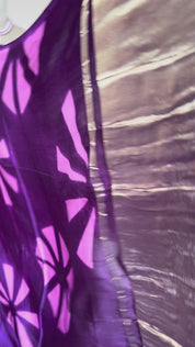 Modal Silk Clamp dyed 3 piecesuit set