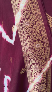 Dola Silk tie dye 2 piece suit set