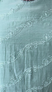 Banarsi Mul chikankari 3 piece set