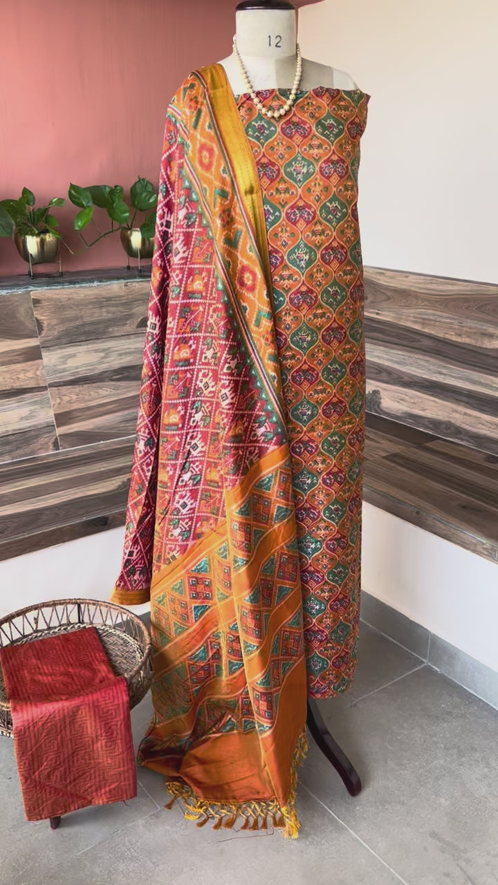 Patan Lehar 3 Piece Set