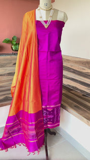 Poochampali ikkat sico 3 piece set