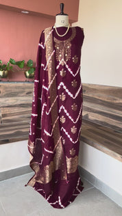 Dola Silk tie dye 2 piece suit set