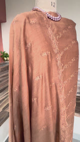 Banarsi Mul chikankari 3 piece set